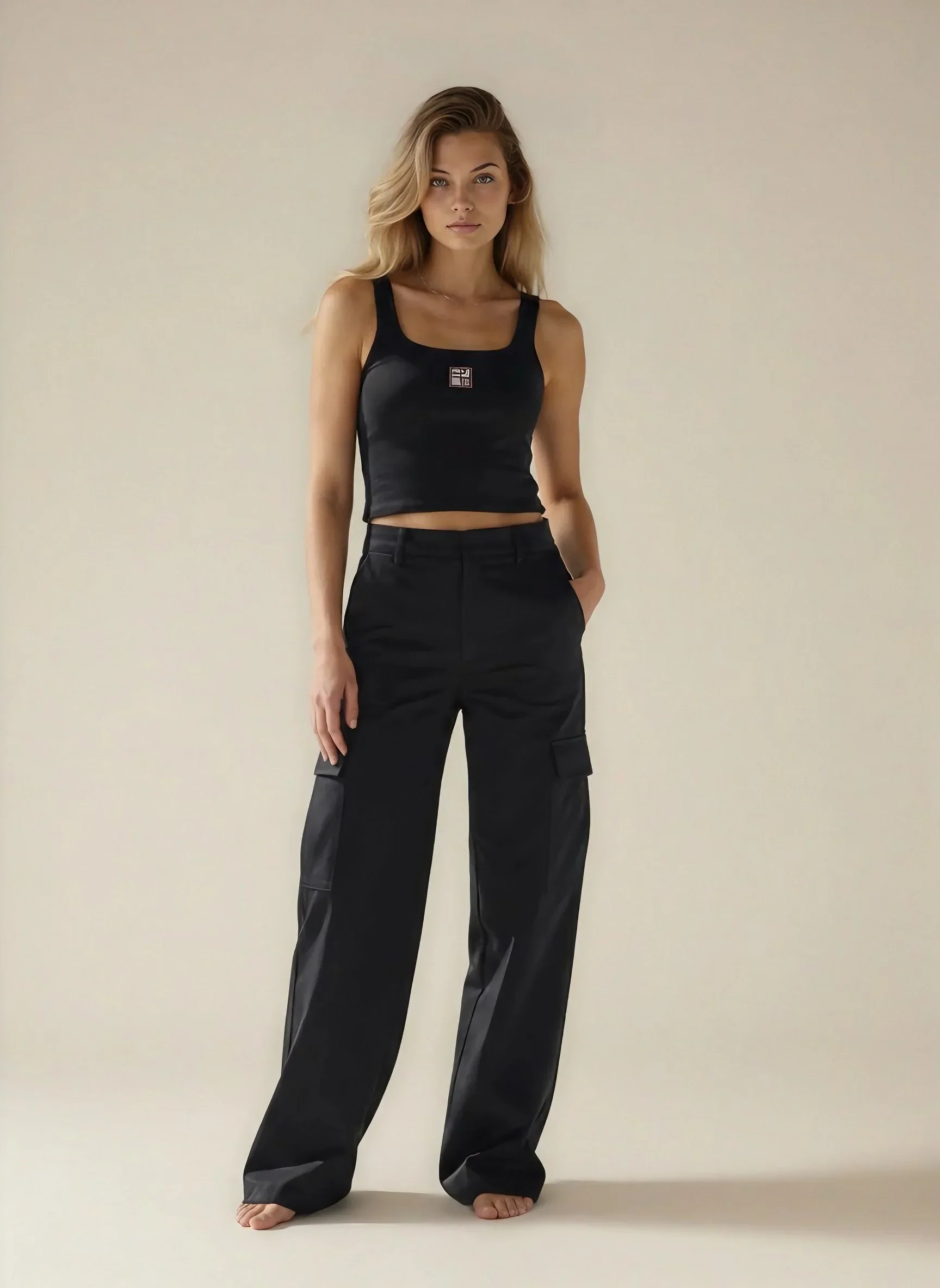 Celine Cargo Pants Black | Juan & Me - Image 4