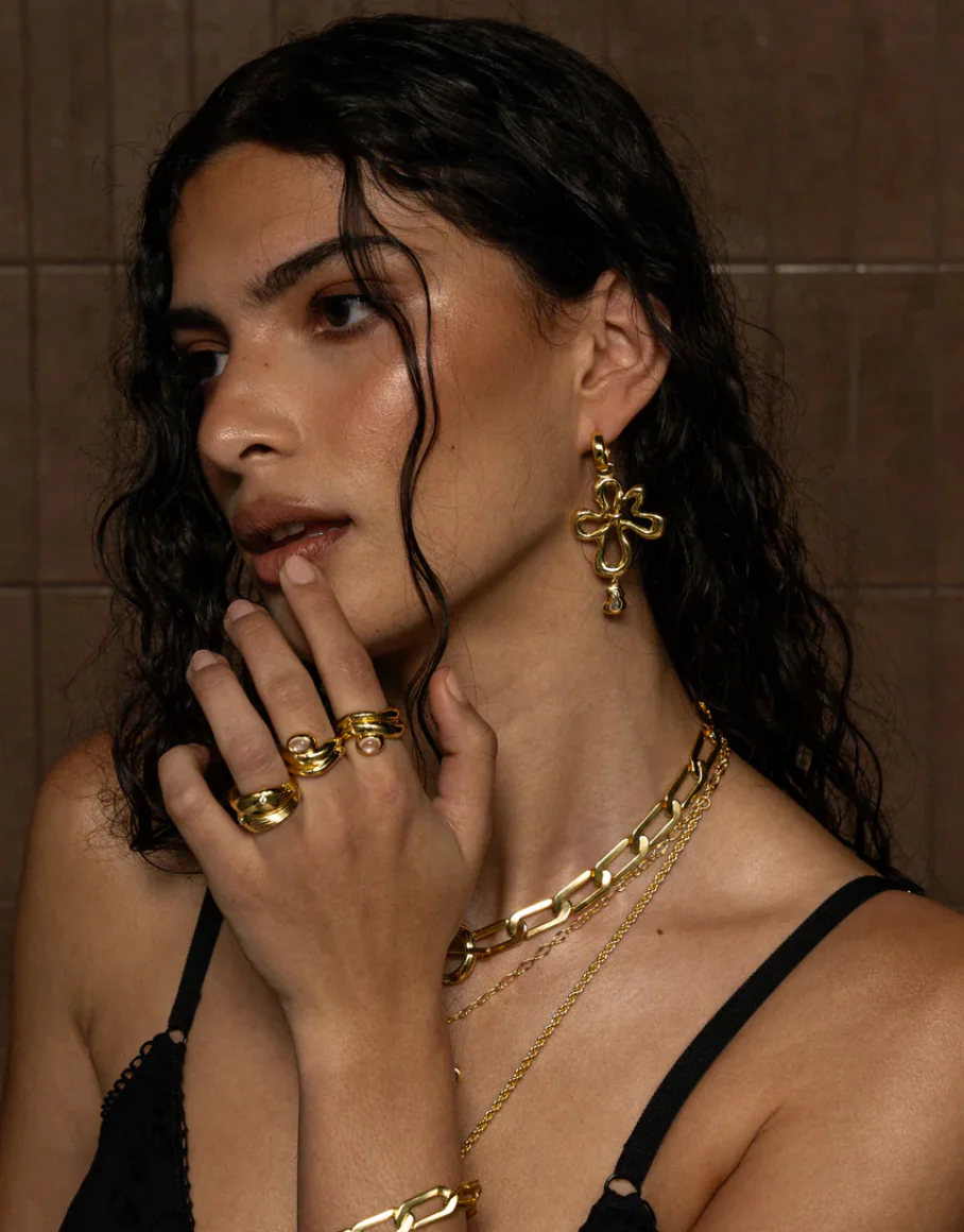 Mila Ring Silver | Mountain & Moon - Image 3