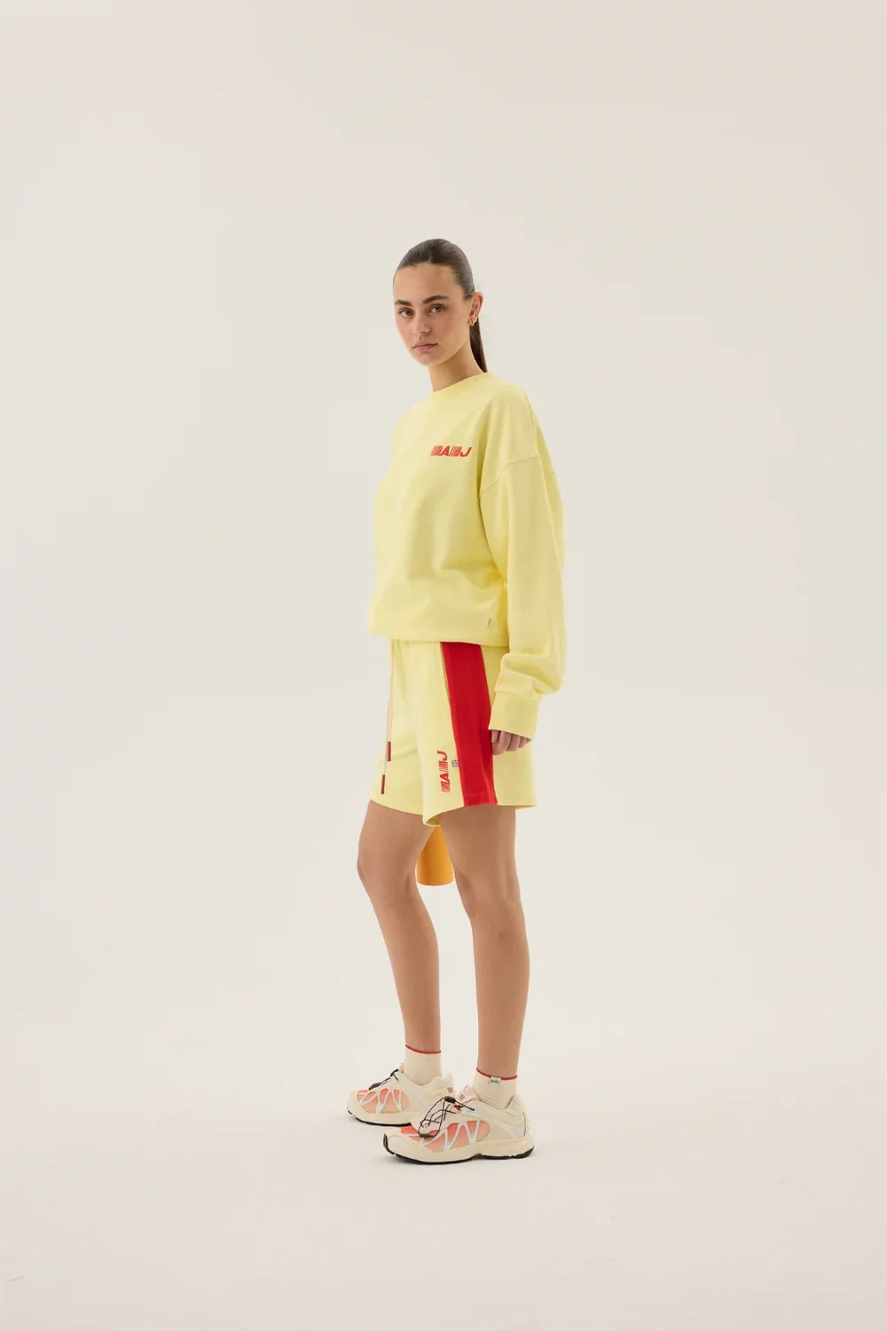 Speedy Sweatshirt Yellow Iris | Araminta James - Image 3