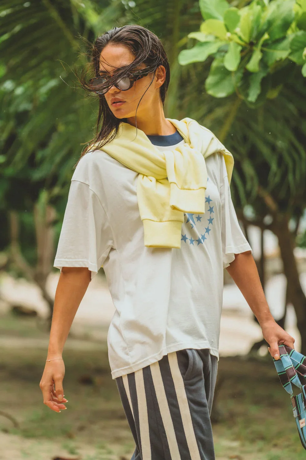 Speedy Sweatshirt Yellow Iris | Araminta James - Image 6
