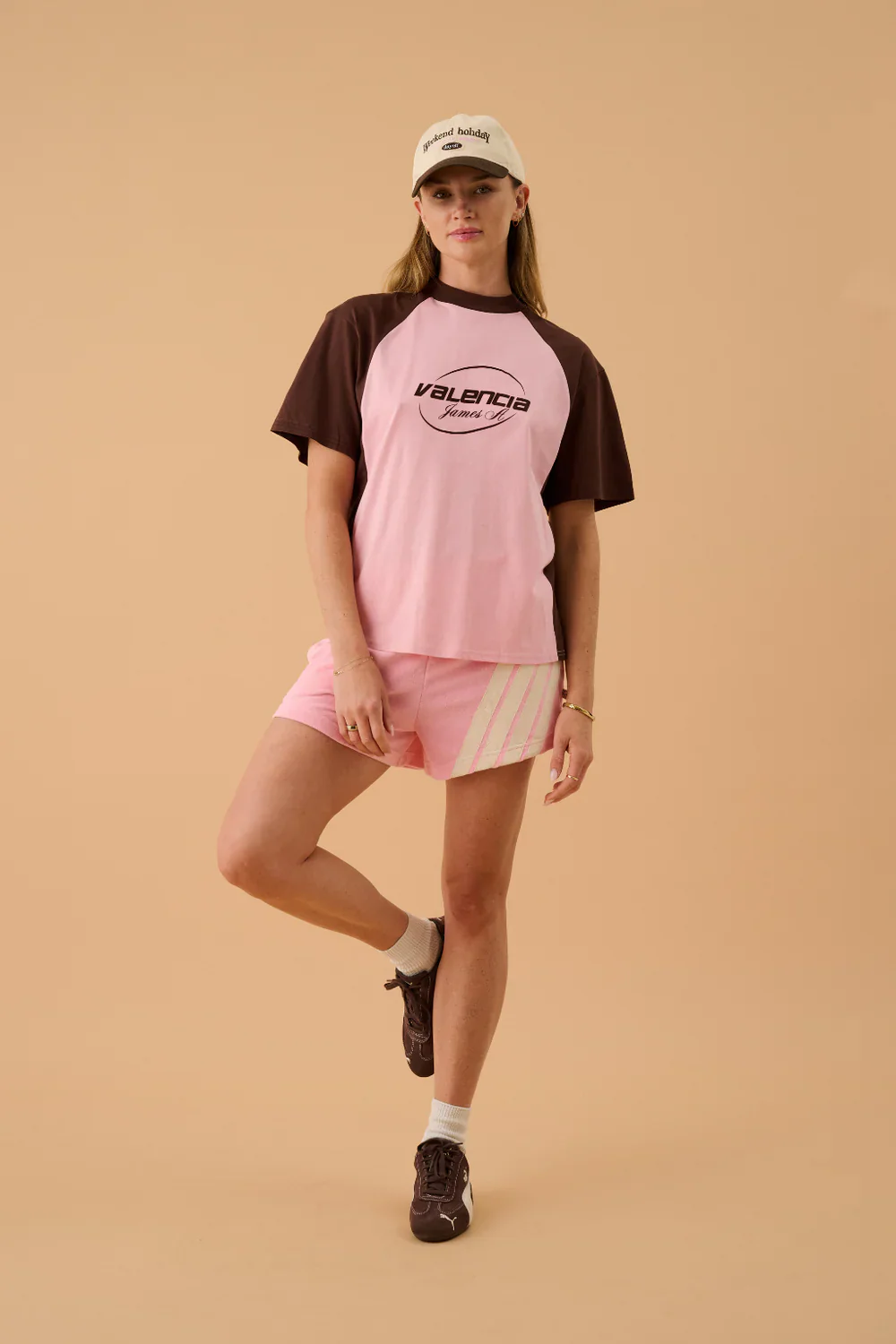 Valencia Tee Rose Quartz | Araminta James - Image 2