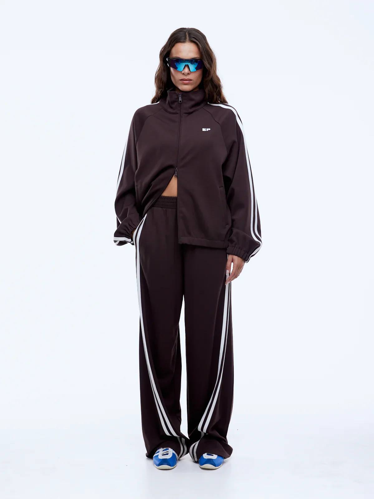 Valentina Zip Thru - Cocoa | Ena Pelly